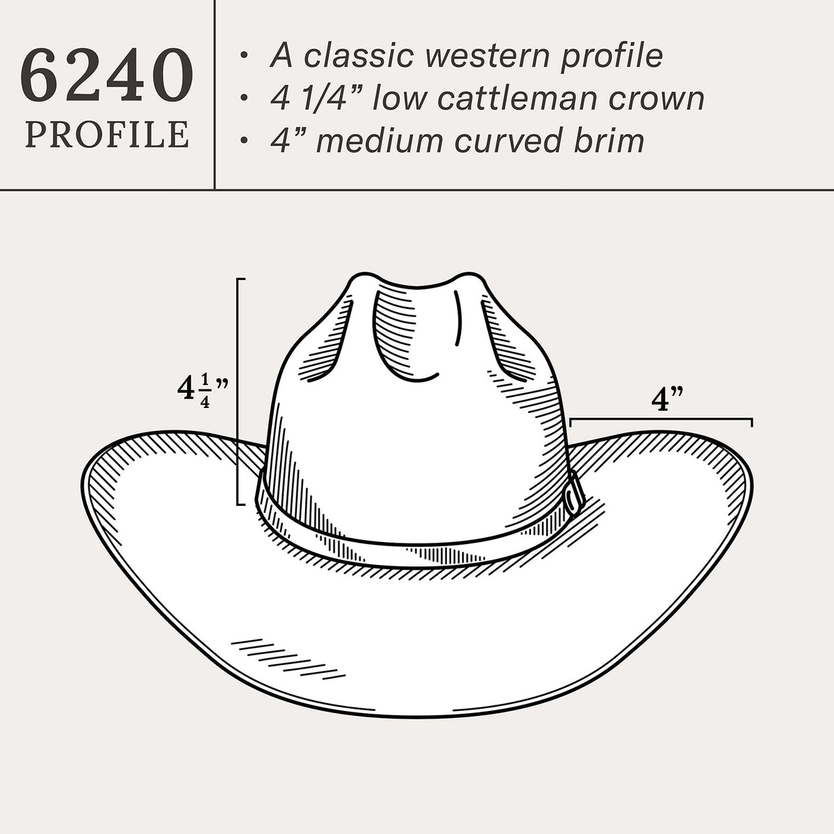 Marshall 4X Cowboy Hat Ranch Tan - Stetson