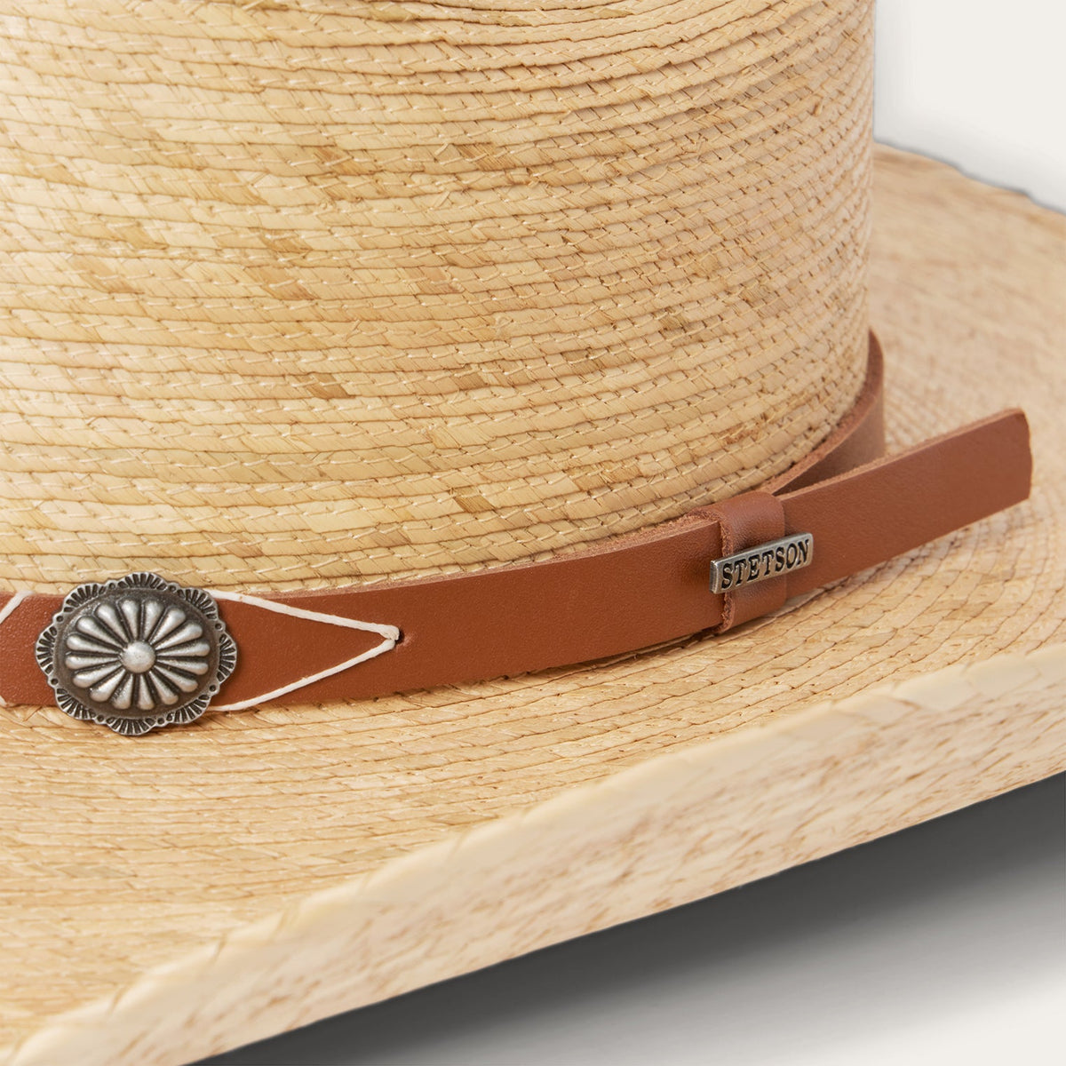 Cowhand Mexican Palm Cowboy Hat Toasted Palm - Stetson