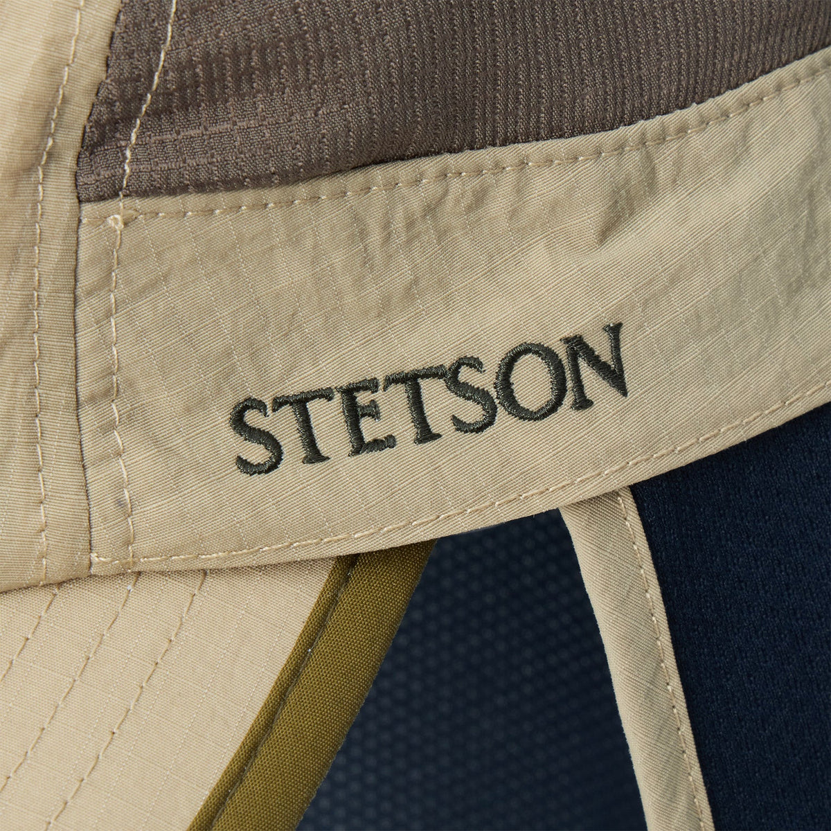 Sunshade Cap With Neck Flap Beige - Stetson