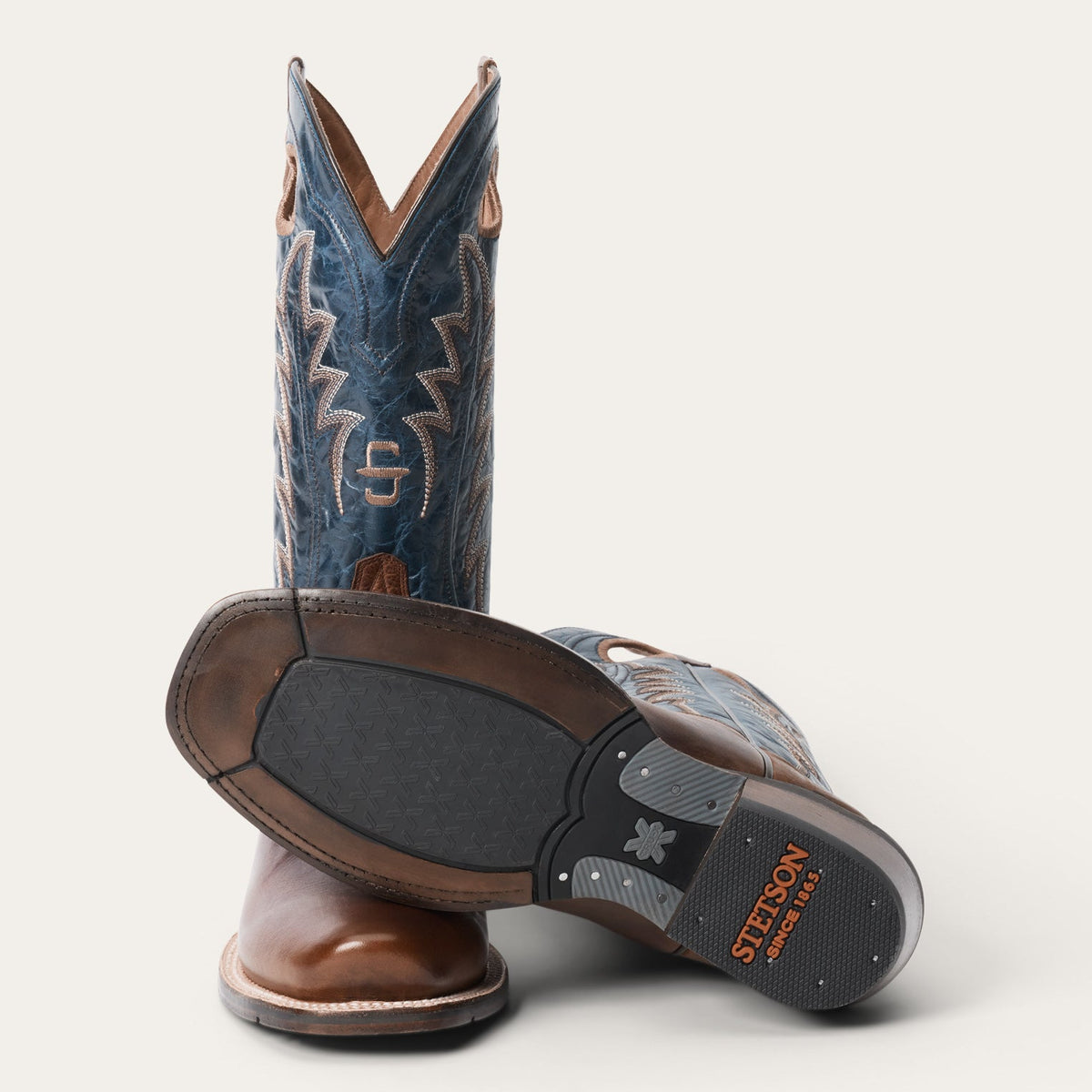 Sheridan Boots Navy - Stetson