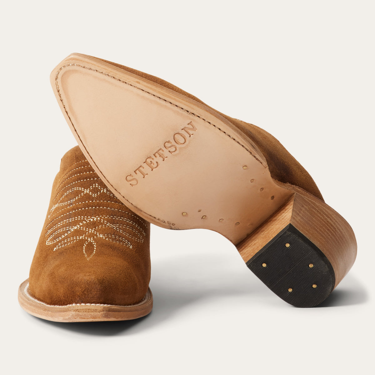 Reed Western Mules Brown - Stetson