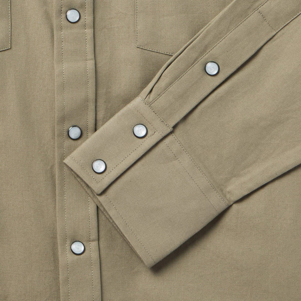Olive Oxford Western Shirt Olive - Stetson