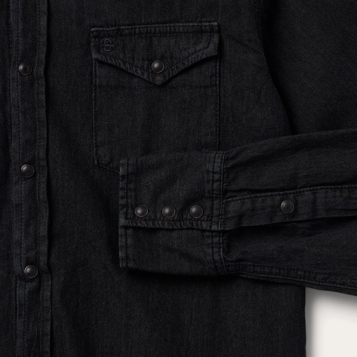 Modern Denim Western Shirt Black - Stetson