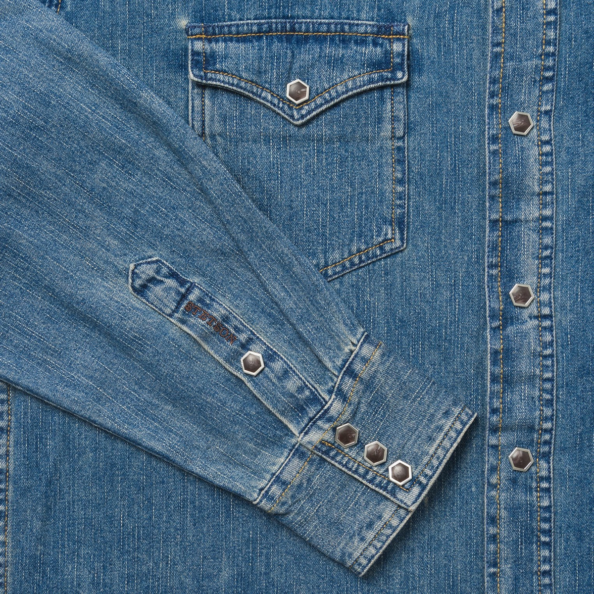 Classic Denim Shirt Blue - Stetson