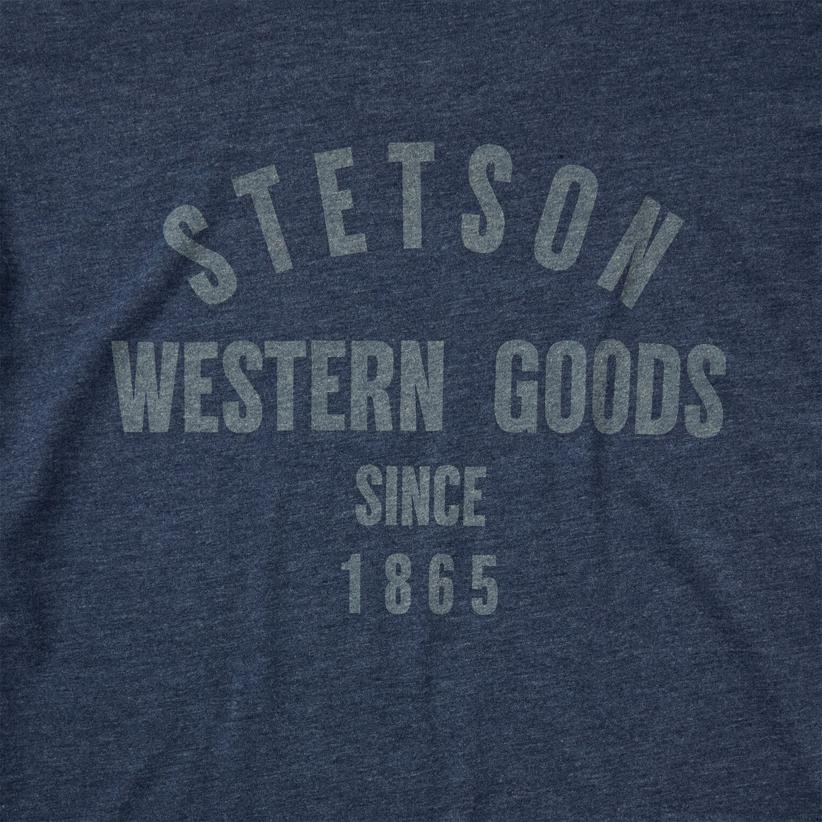 Western Goods Graphic Tee Blue - Stetson