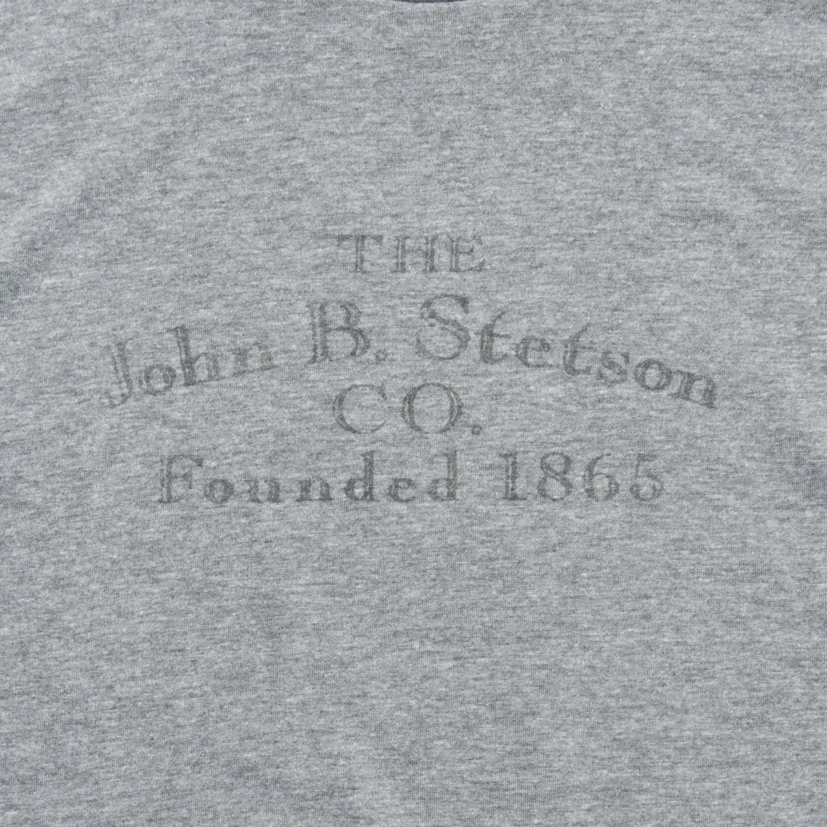 John B. Stetson Co Graphic Tee Grey - Stetson