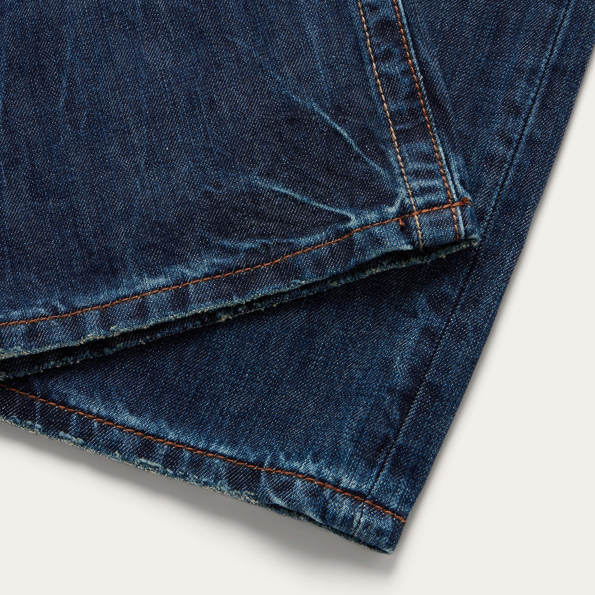 1520 Medium-Rise Bootcut Jeans Dark Blue - Stetson