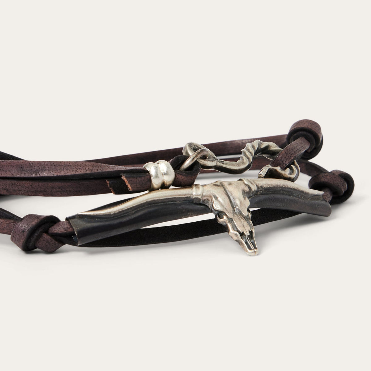 Longhorn Wrap Bracelet Select a size - Stetson