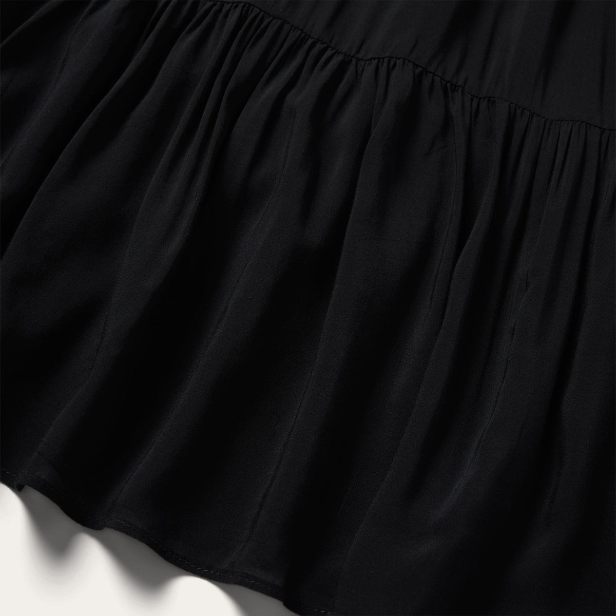 Solid Sleeveless Prairie Dress Black - Stetson