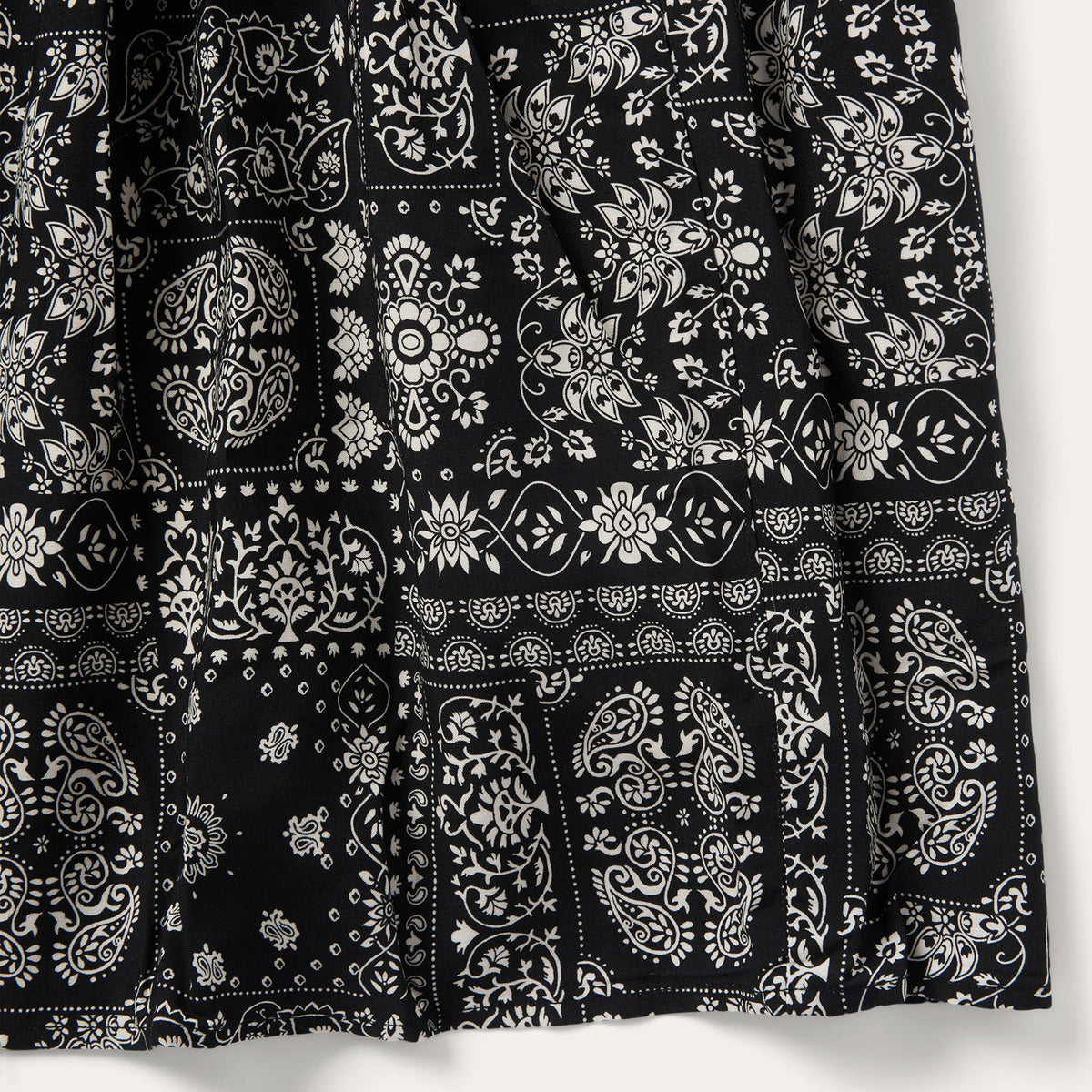 Bandana 3-Tiered Skirt Black - Stetson