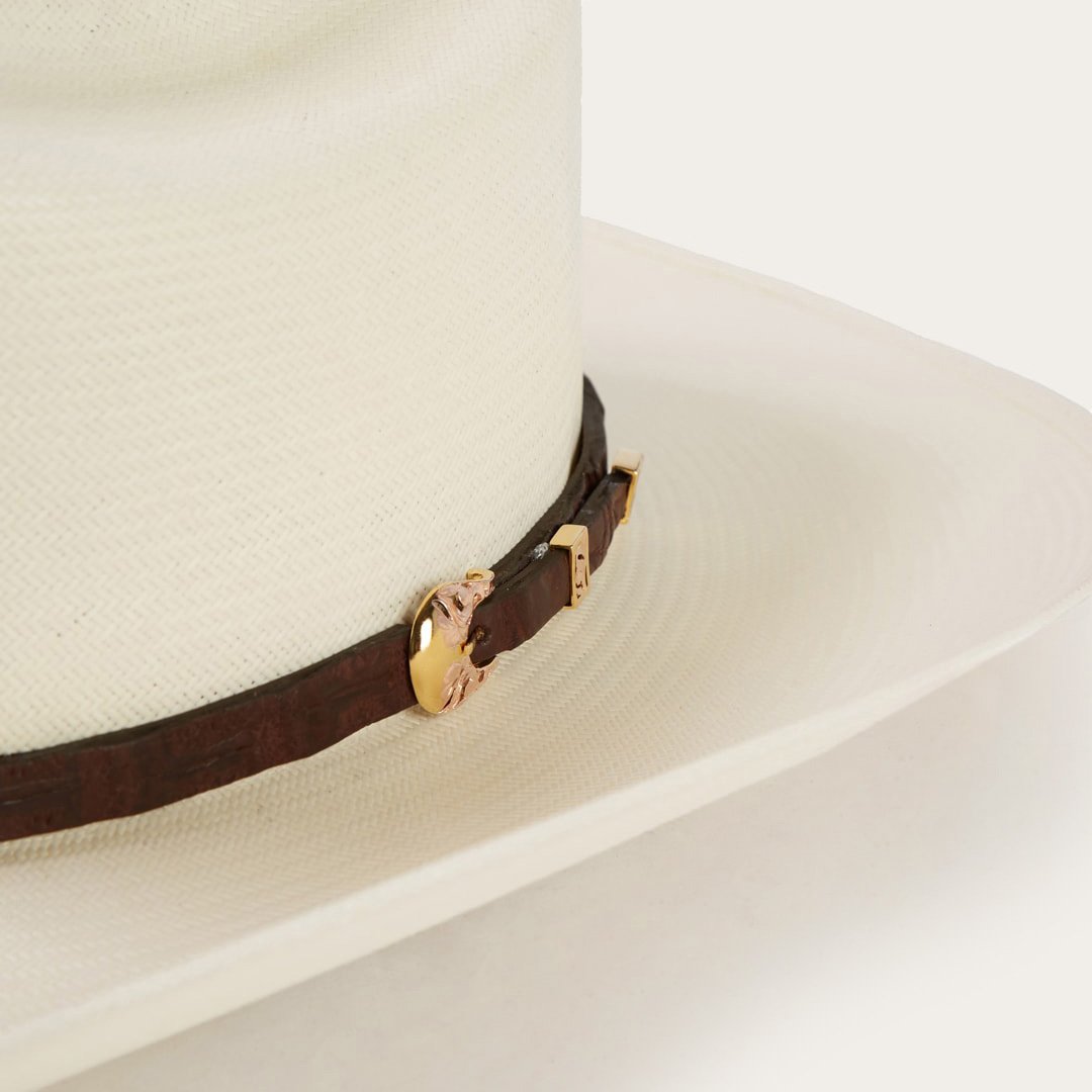 Evilla De Oro 1000X Straw Cowboy Hat Natural - Stetson