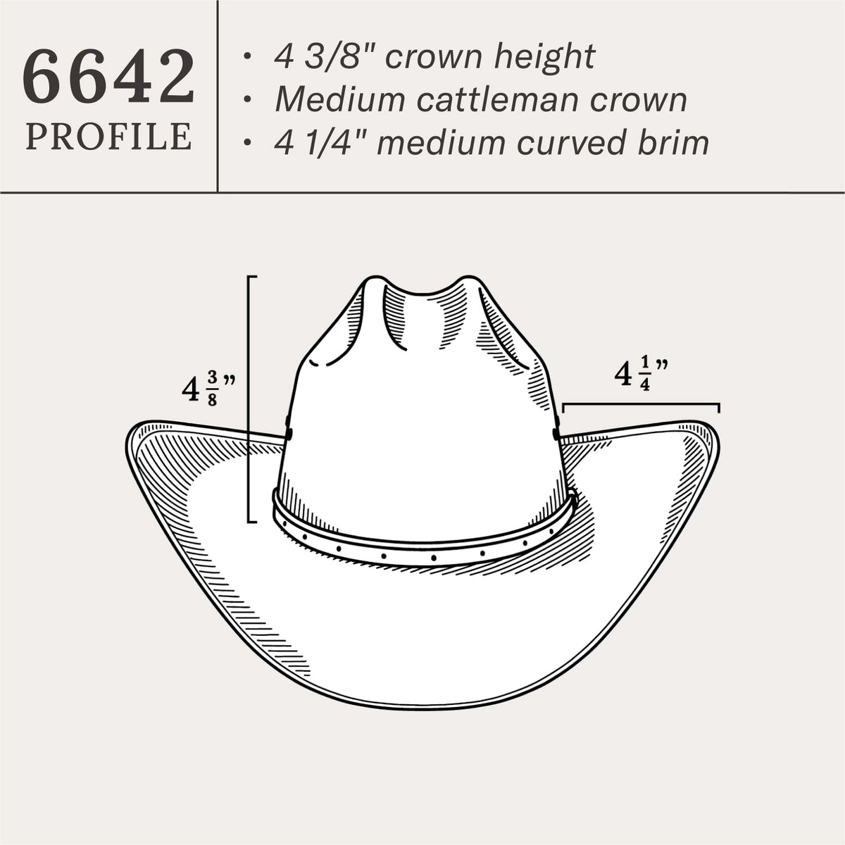 Gunfighter 10X Cowboy Hat Natural - Stetson
