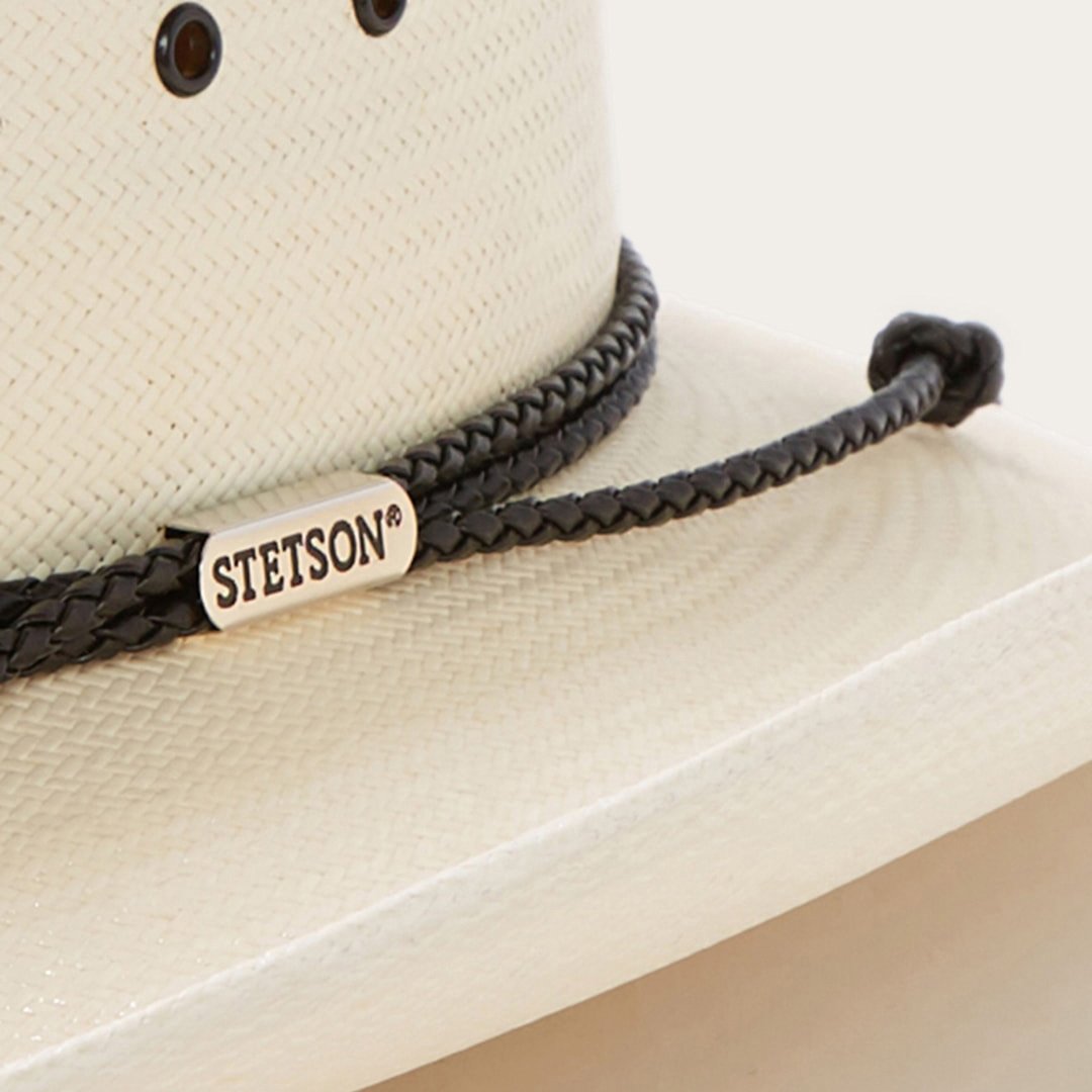 Carson 10X Straw Cowboy Hat Natural - Stetson