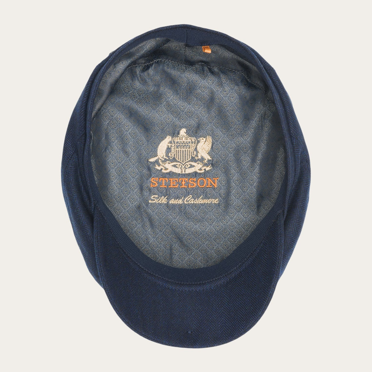 Cashmere & Silk Driver Cap Blue - Stetson