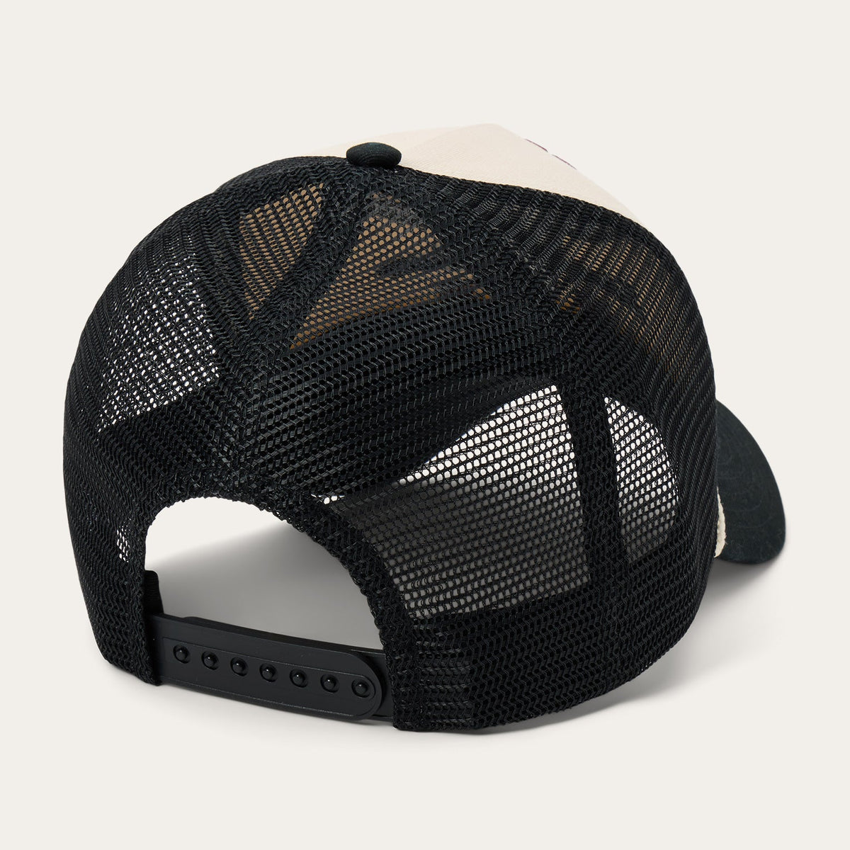 Skull Trucker Hat Off White / Black - Stetson