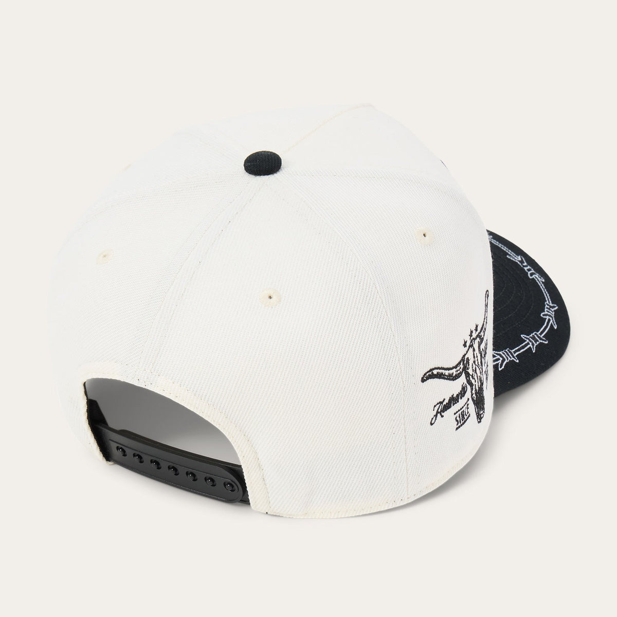 Landscape Trucker Hat Off White / Black - Stetson