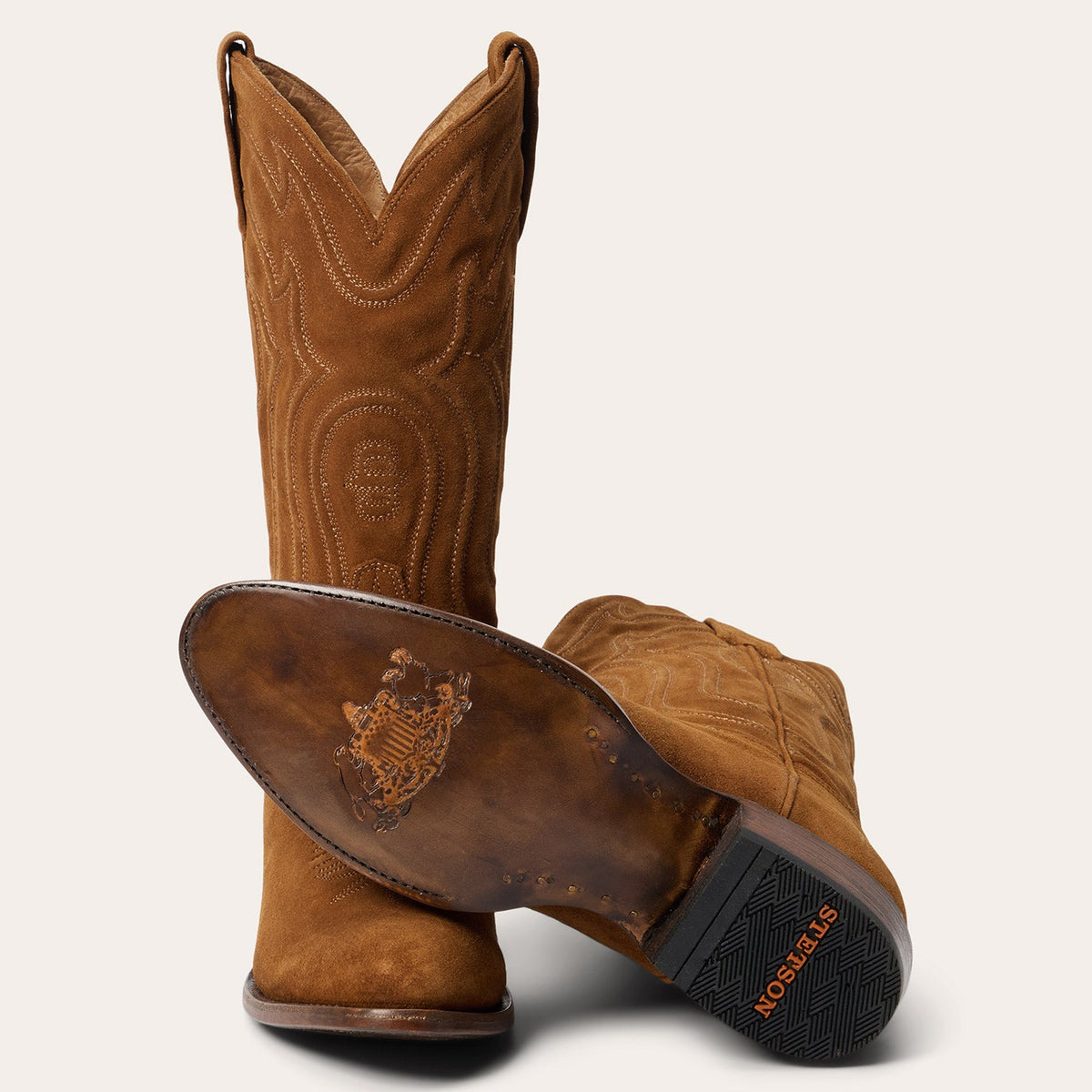 James Boots Tan Suede - Stetson