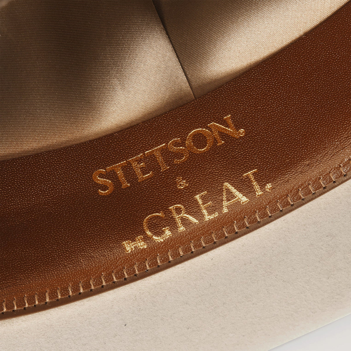 Stetson & THE GREAT. Gus 6X Cowboy Hat Ranch Tan - Stetson
