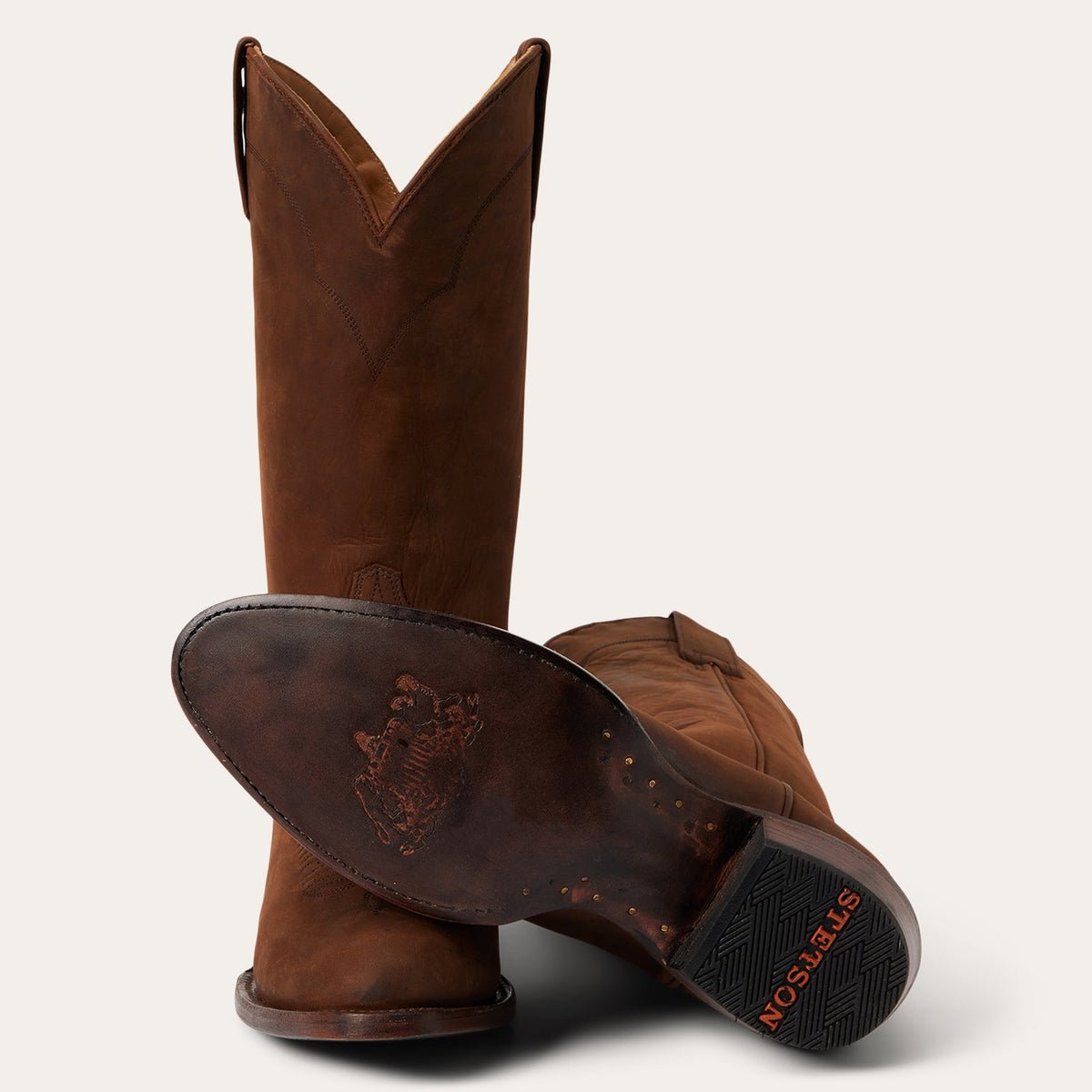 Crockett Boots Brown - Stetson