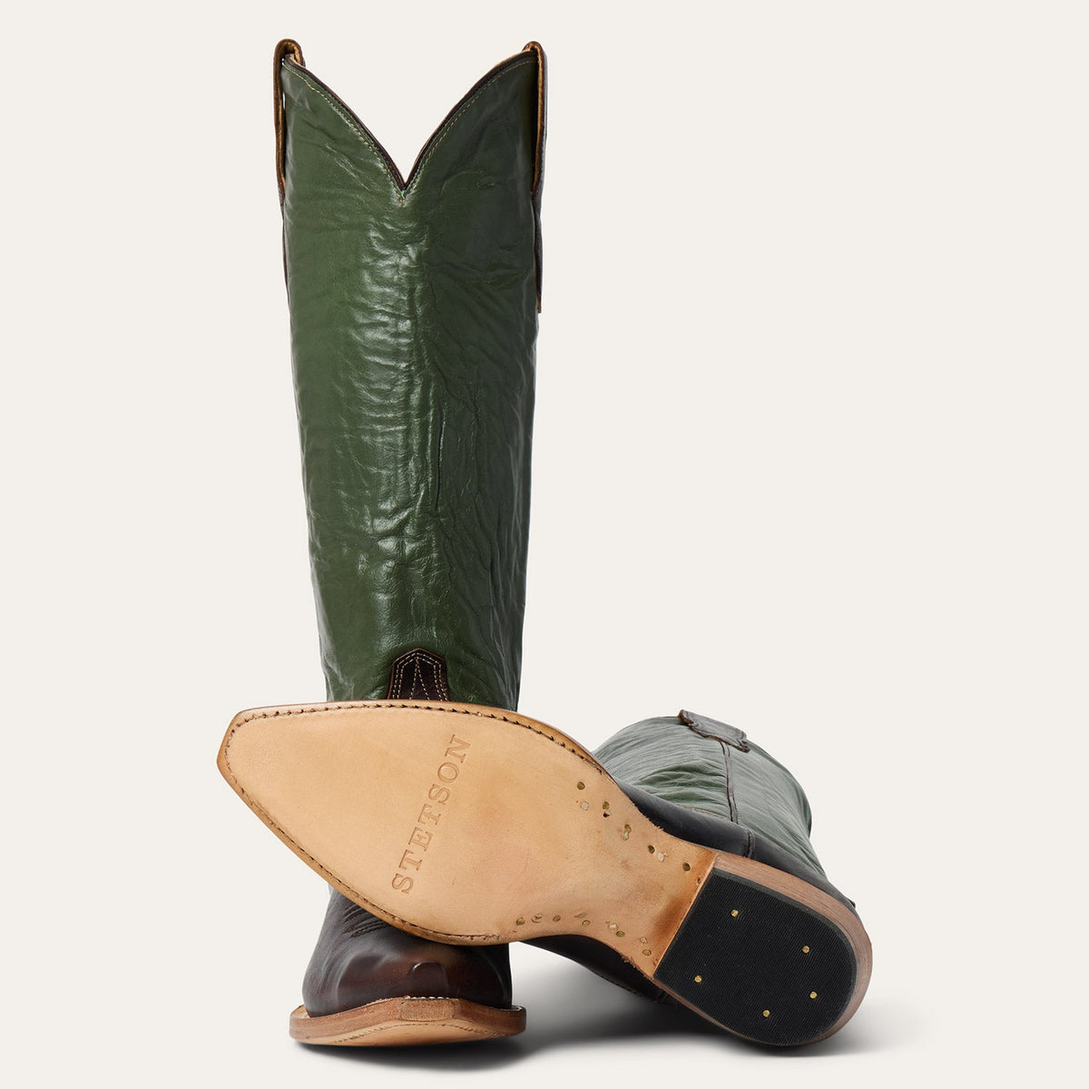 Clover Boots Green - Stetson