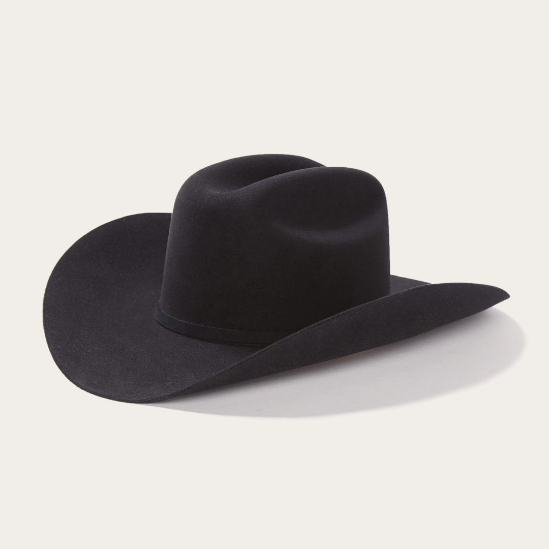 El Presidente 100X Premier Cowboy Hat Black - Stetson