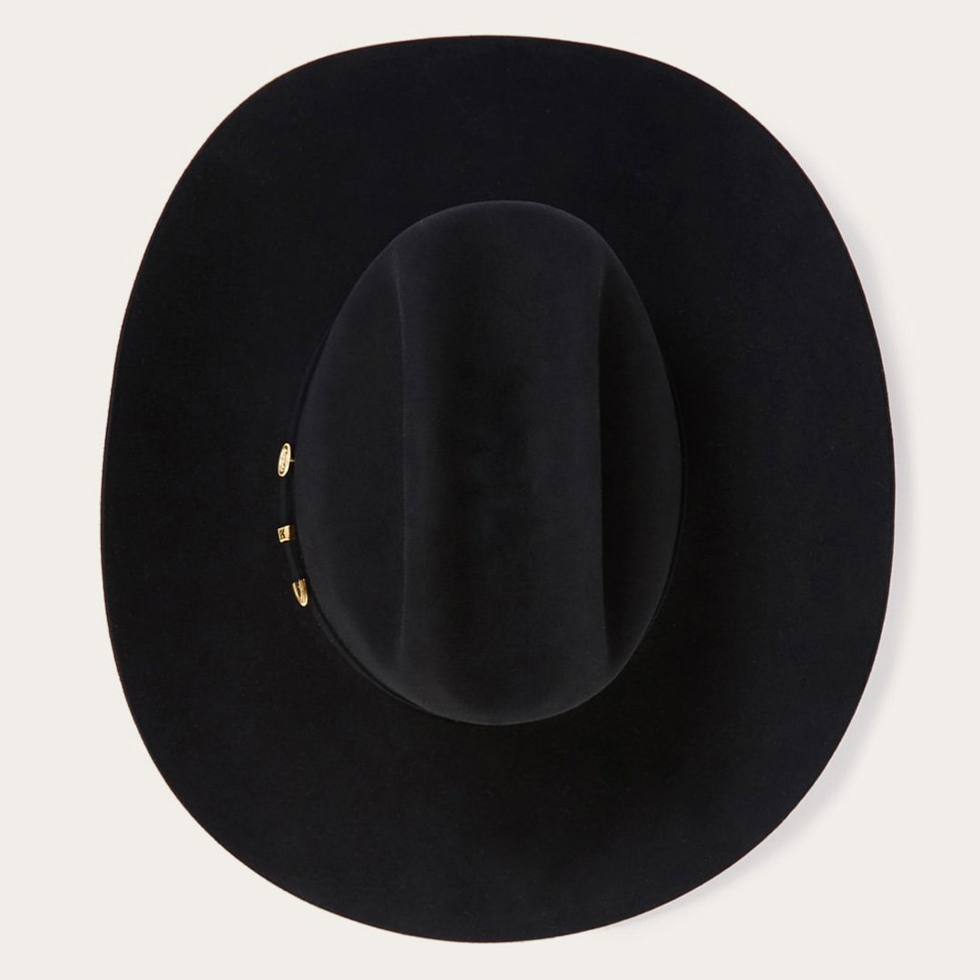 El Presidente 100X Premier Cowboy Hat Black - Stetson