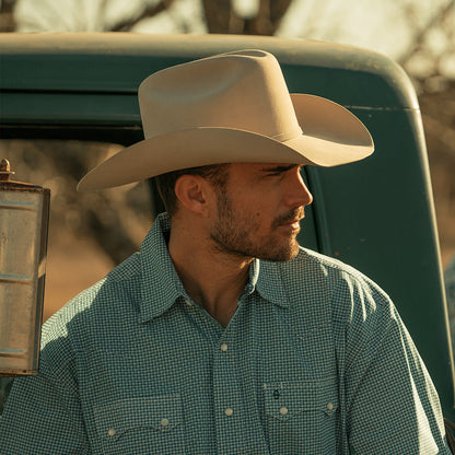 El Presidente 100X Premier Cowboy Hat Silverbelly - Stetson