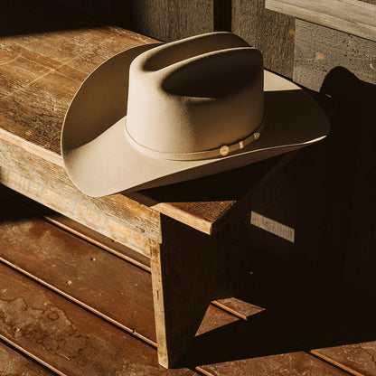 El Presidente 100X Premier Cowboy Hat Silverbelly - Stetson