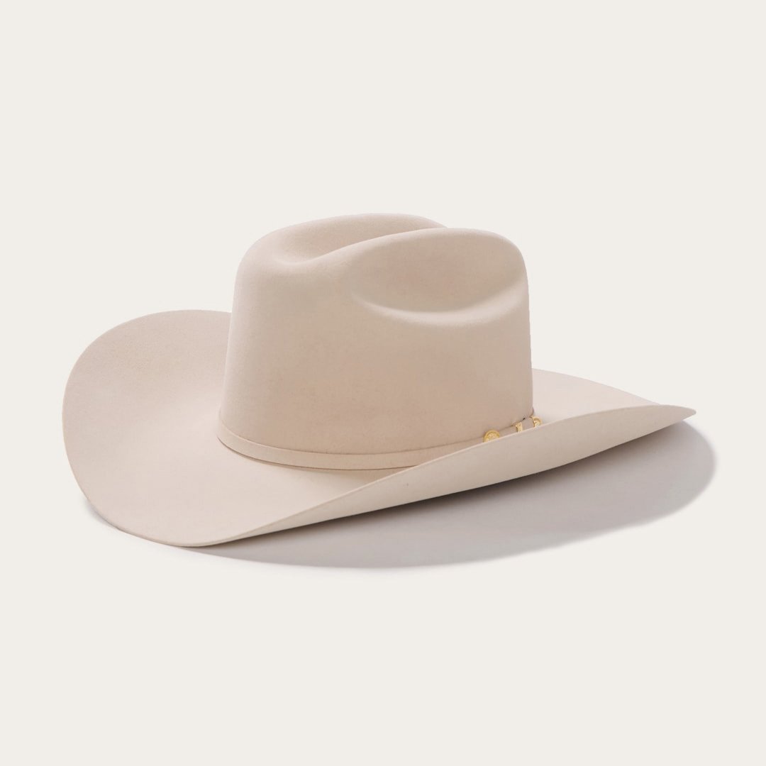 El Presidente 100X Premier Cowboy Hat Silverbelly - Stetson