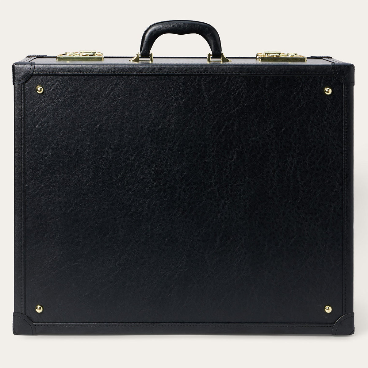 Premium Leather Hat Case Black - Stetson