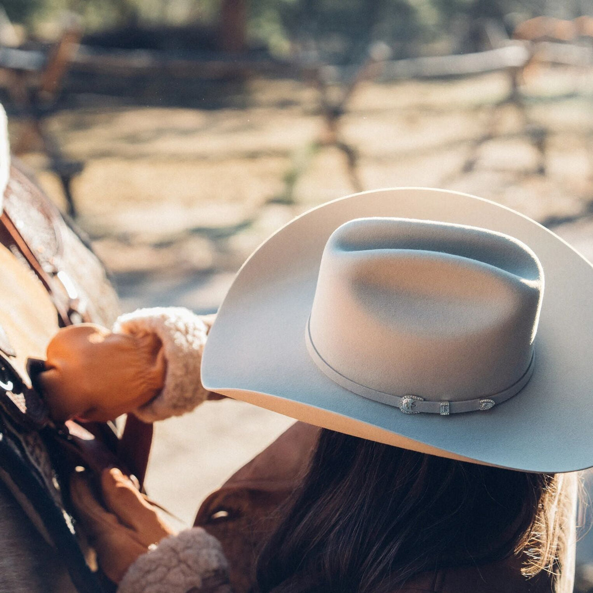 Shasta 10X Cowboy Hat - 4 1/4" Brim Silverbelly - Stetson