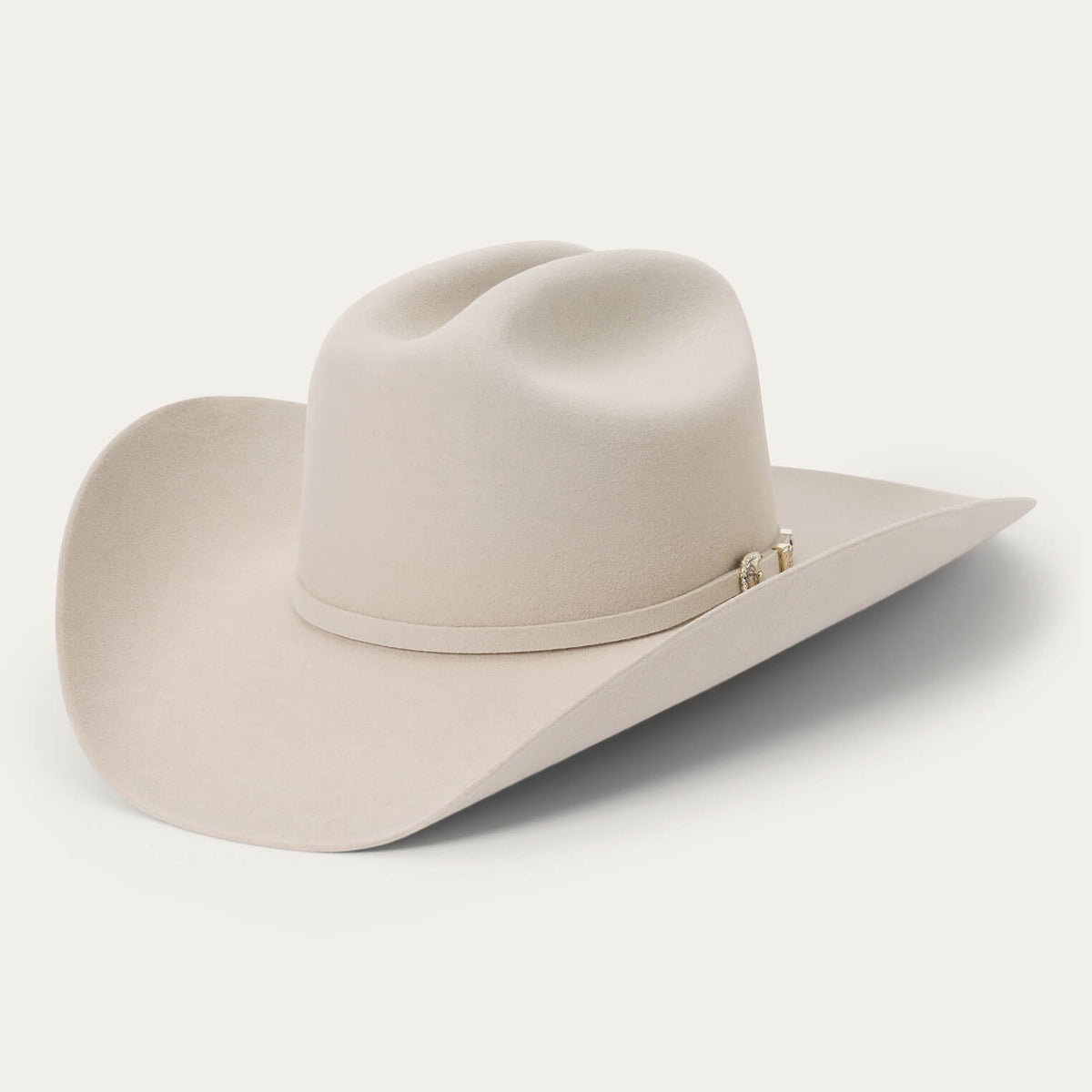 Shasta 10X Cowboy Hat - 4 1/4" Brim Silverbelly - Stetson