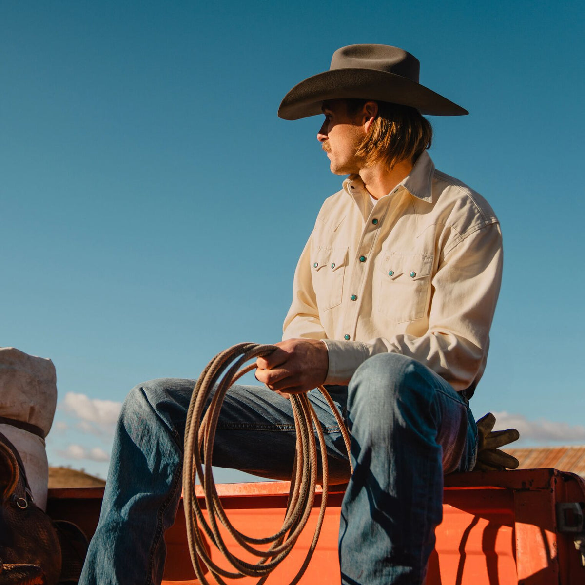 Shasta 10X Cowboy Hat - 4 1/4" Brim Charcoal - Stetson