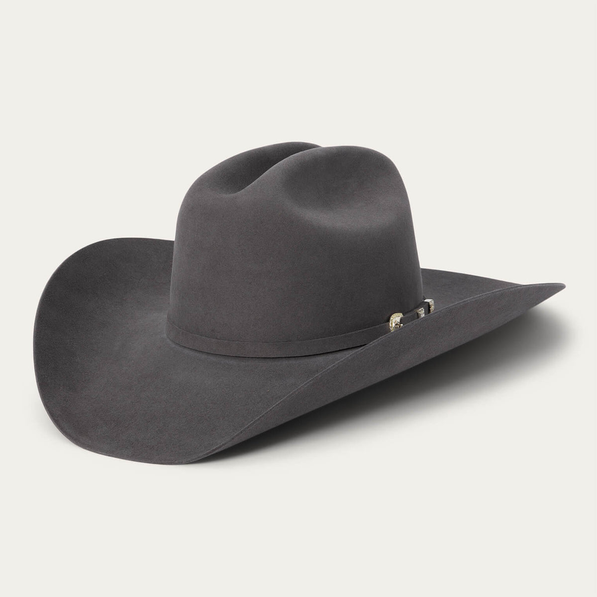 Shasta 10X Cowboy Hat - 4 1/4" Brim Charcoal - Stetson
