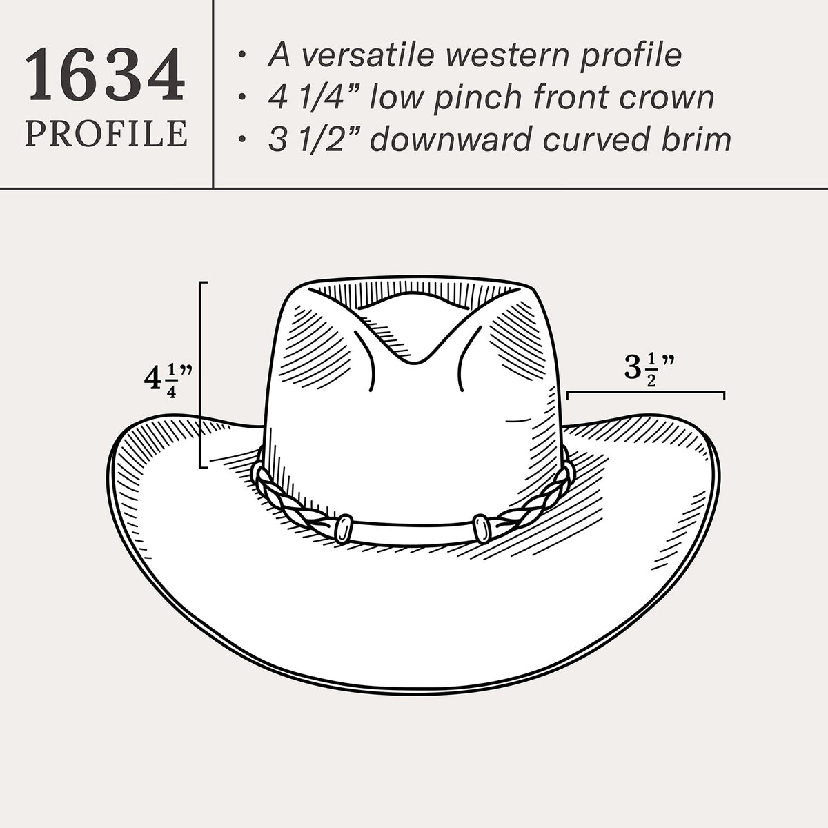Drifter 4X Cowboy Hat Stone - Stetson