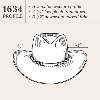 Drifter 4X Cowboy Hat Stone - Stetson