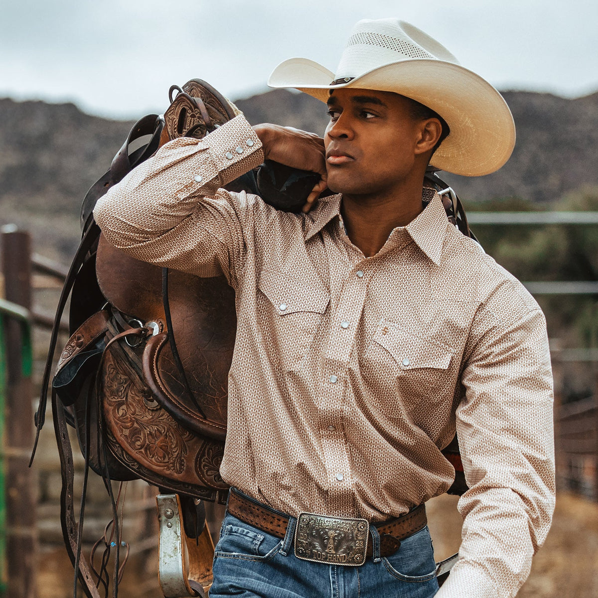 Lobo 10X Straw Cowboy Hat Natural - Stetson