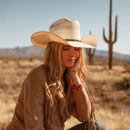 Lobo 10X Straw Cowboy Hat Natural - Stetson