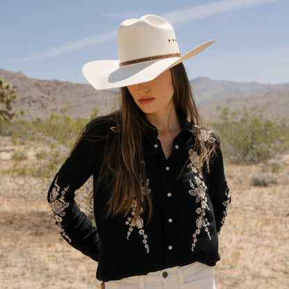Stanhope 10X Straw Cowboy Hat Natural - Stetson