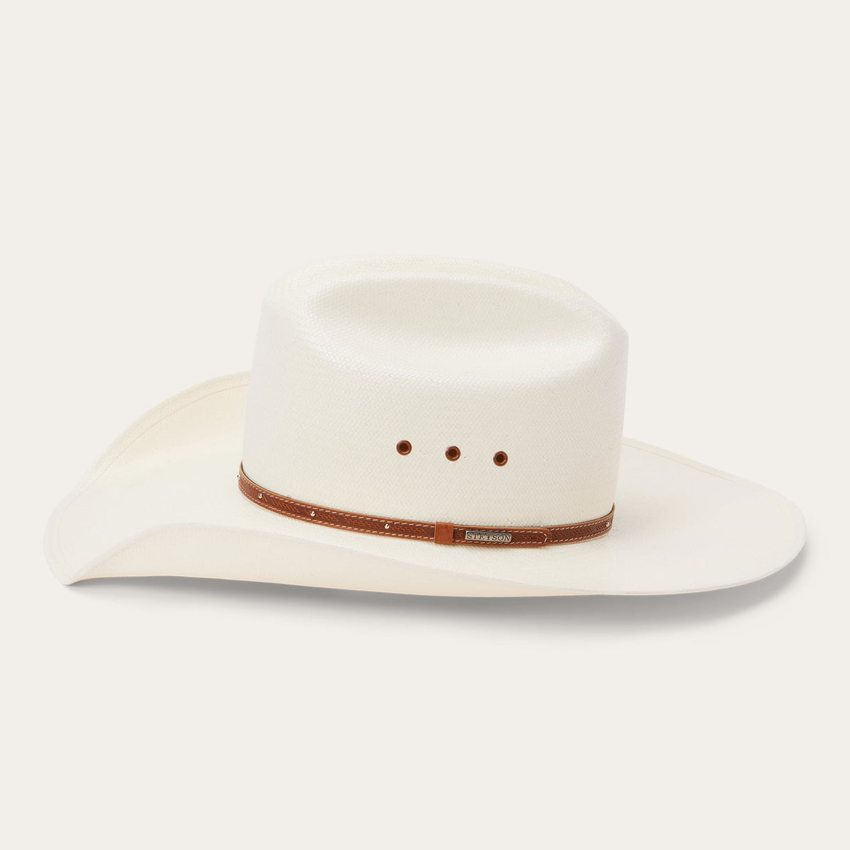 Stanhope 10X Straw Cowboy Hat Natural - Stetson