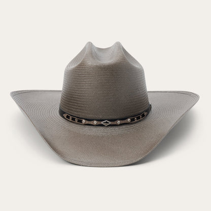 Kenton 10X Straw Cowboy Hat Grey - Stetson