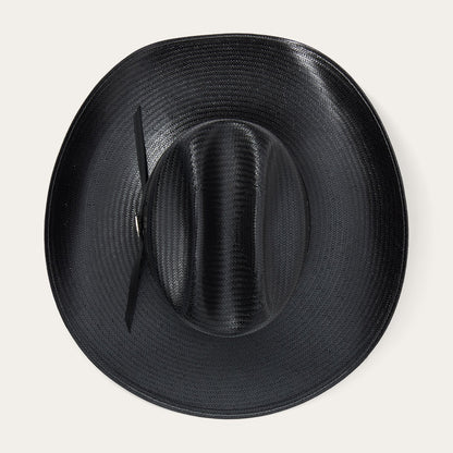 Coal Mine 10X Straw Cowboy Hat Black - Stetson