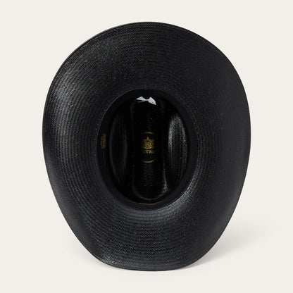 Coal Mine 10X Straw Cowboy Hat Black - Stetson
