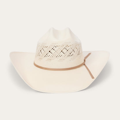 Thunder 10X Straw Cowboy Hat Ivory Gray - Stetson