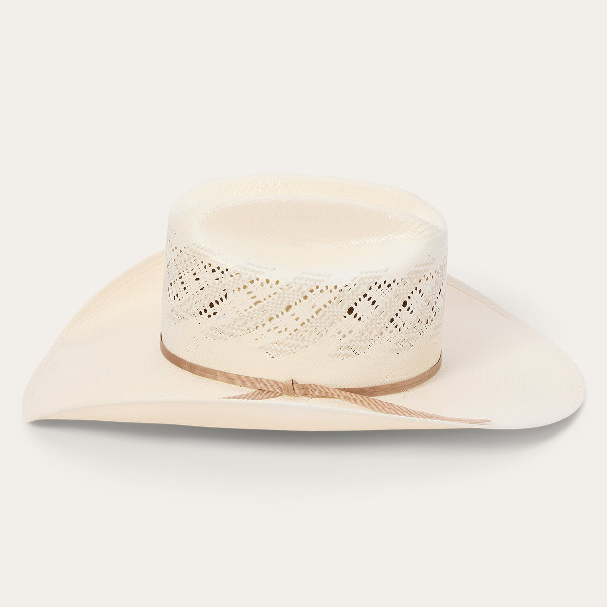 Thunder 10X Straw Cowboy Hat Ivory Gray - Stetson