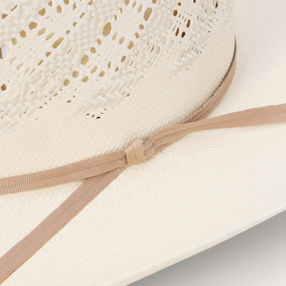 Thunder 10X Straw Cowboy Hat Ivory Gray - Stetson