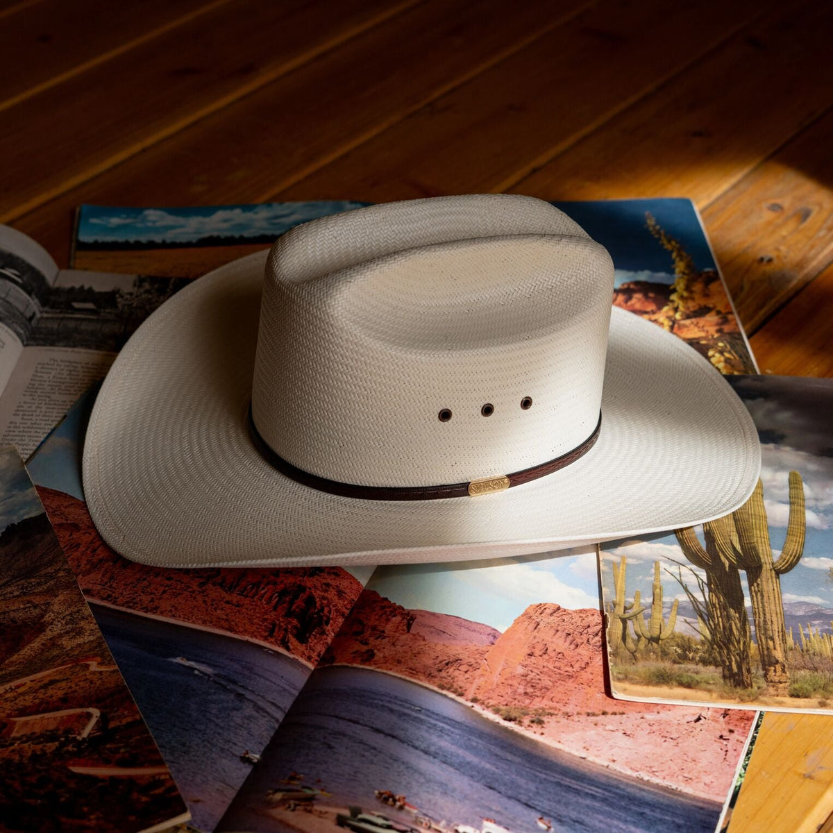 Maddock 10X Straw Cowboy Hat Natural - Stetson