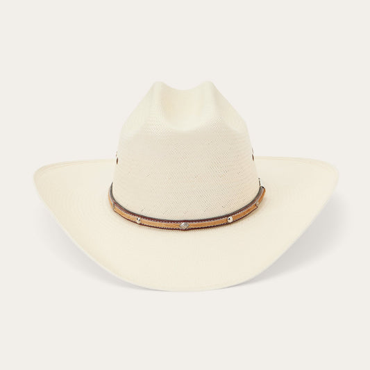 Angus 10X Straw Cowboy Hat Natural - Stetson