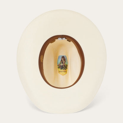 Angus 10X Straw Cowboy Hat Natural - Stetson