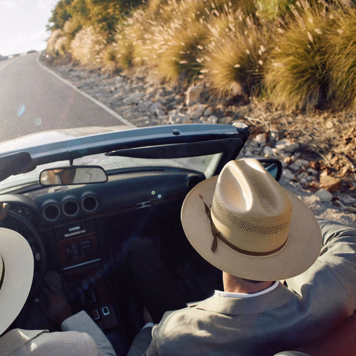 Open Road 10X Straw Cowboy Hat Toasted - Stetson